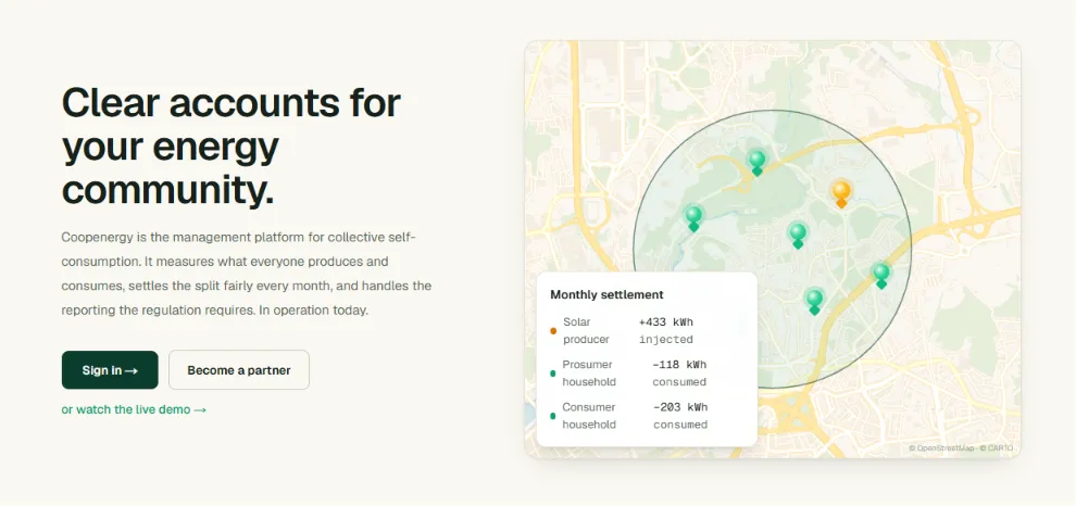 CoopEnergy screenshot